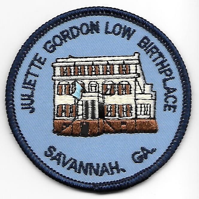 Birthplace patch (house brown on bottom)