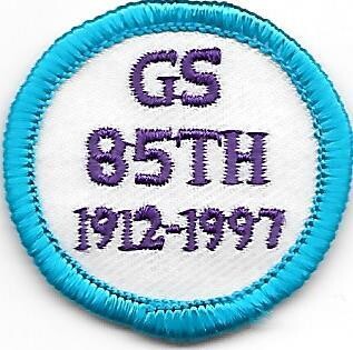 85th Anniversary Patch council unknown