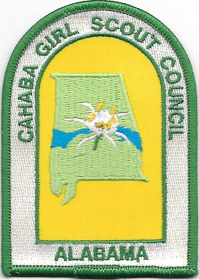 Cahaba GSC council patch (AL)