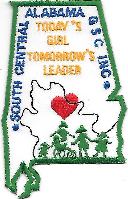 South Central Alabama GS Inc council patch (AL)