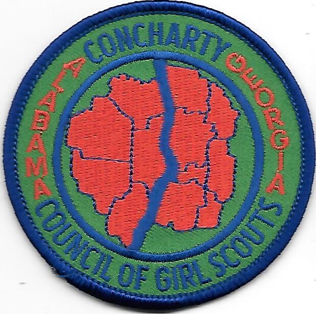 Concharty Council of GS council patch (GA)