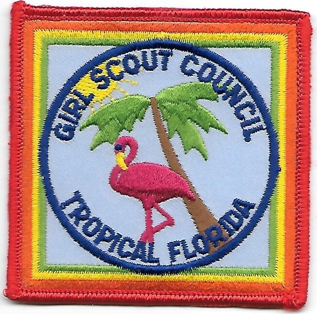 Tropical Florida (GSC) council patch (Florida)