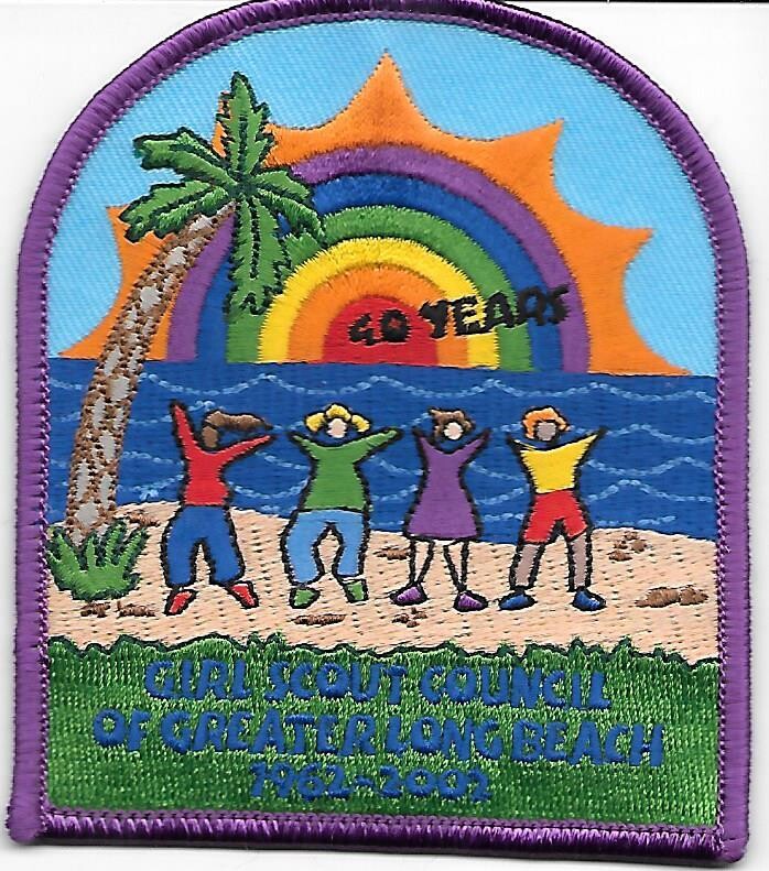 Greater Long Beach (GS of) 40th anniversary council patch (CA)
