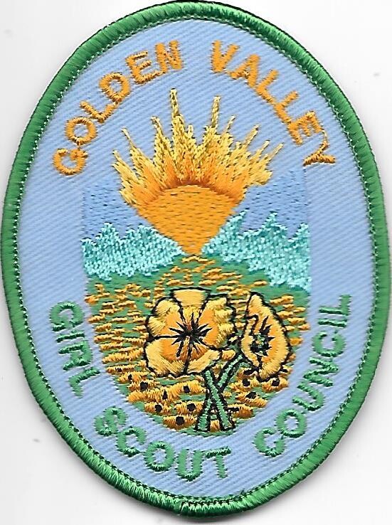 Golden Valley GSC council patch (CA)
