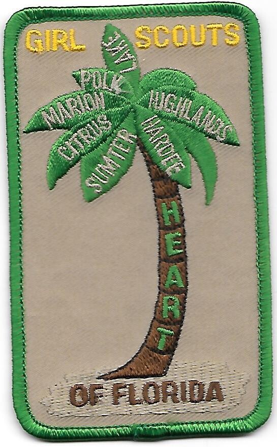 Heart of Florida (GS) council patch (Florida)