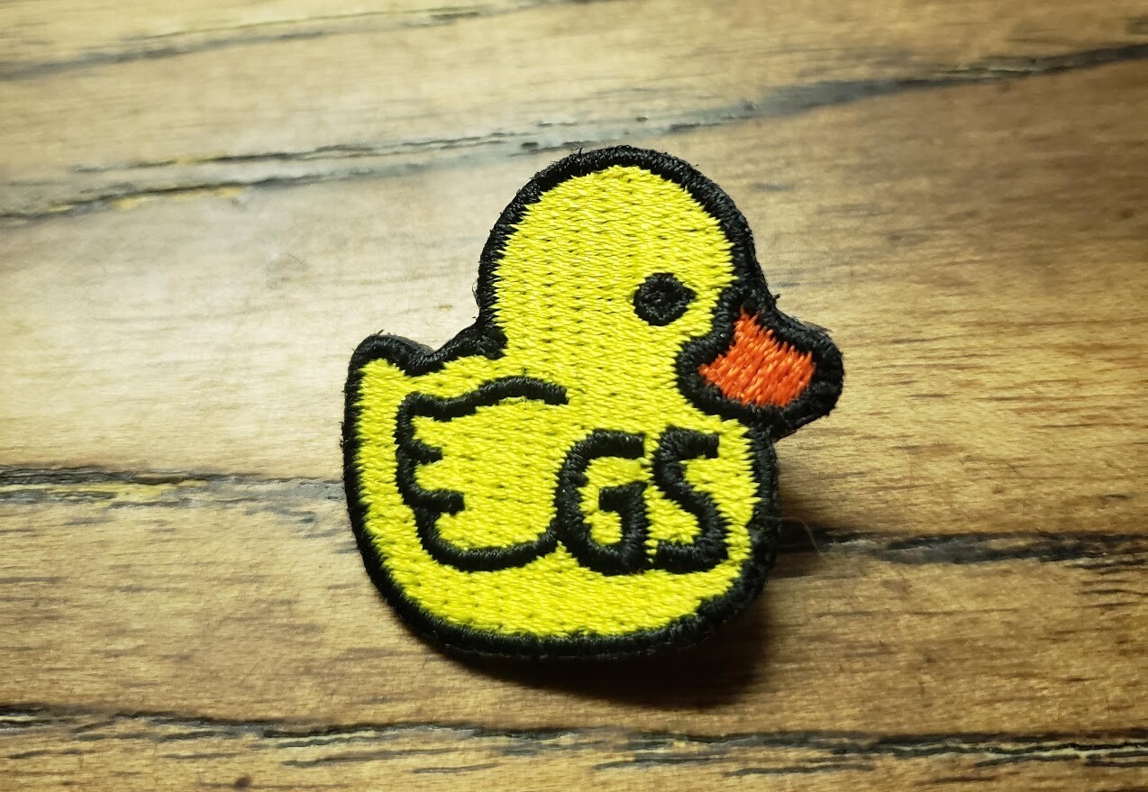 Duck Patch Pin circa 2000