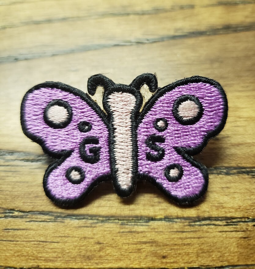 Butterfly Patch Pin circa 1999