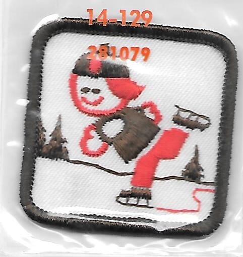 Ice Skater Brownie Pre-try-it  1982-1984