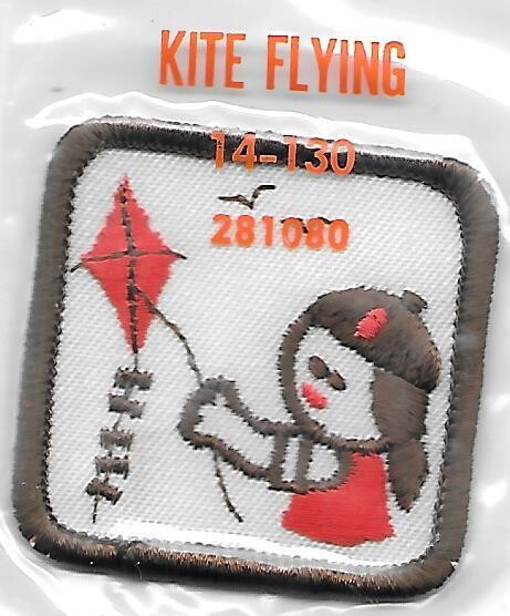 Kite Flying Brownie Pre-try-it  1982-1984