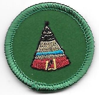 Native American Lore Black Diamond Council own Junior Badge (Original)