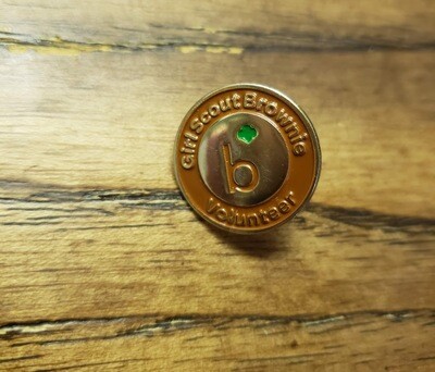 Brownie Girl Scout Volunteer Pin (2014-2021)