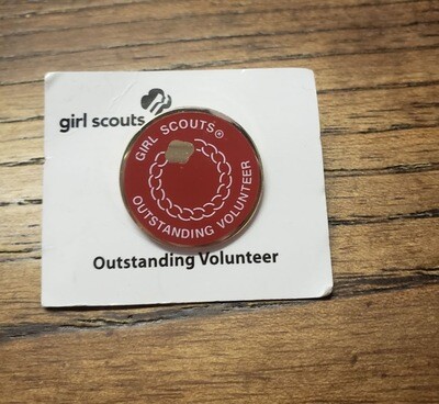 Outstanding Volunteer Pin (2001-2011)