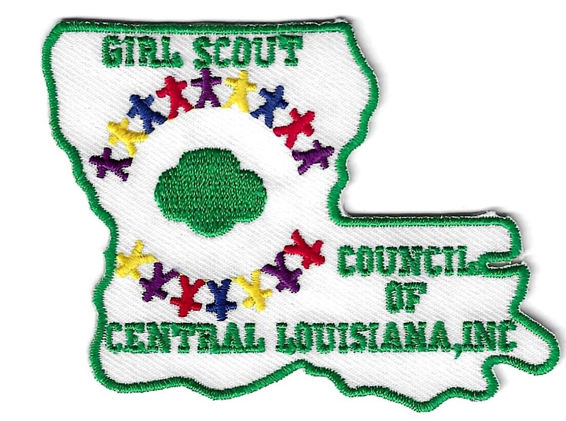 Central Louisiana Inc (GSC of)  council patch (Louisiana)