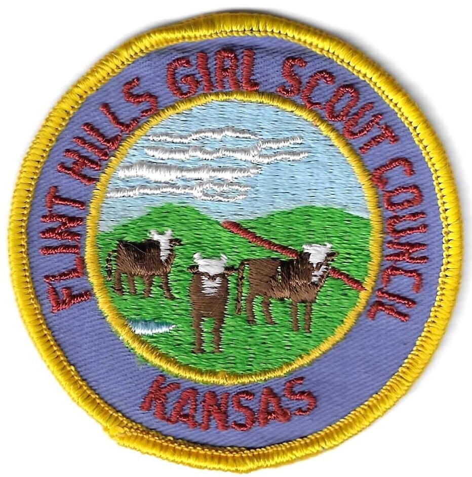 Flint Hills GSC council patch (KS)