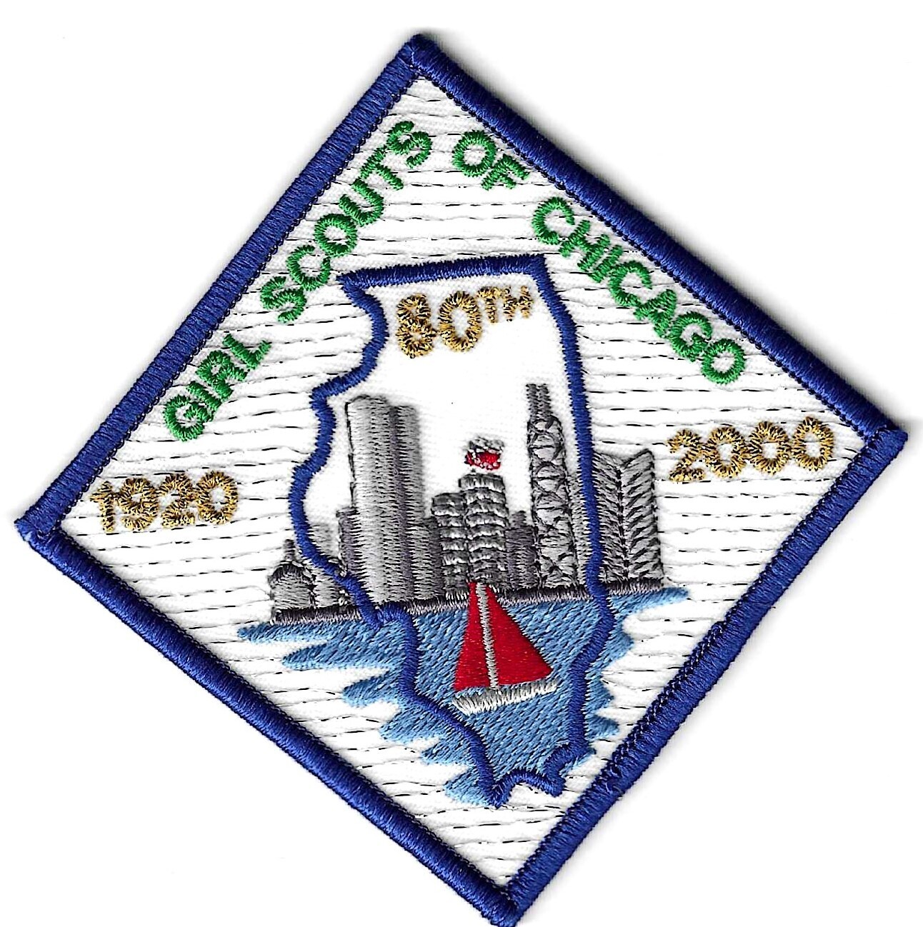 Chicago (GS of) 80th anniversary council patch (IL)