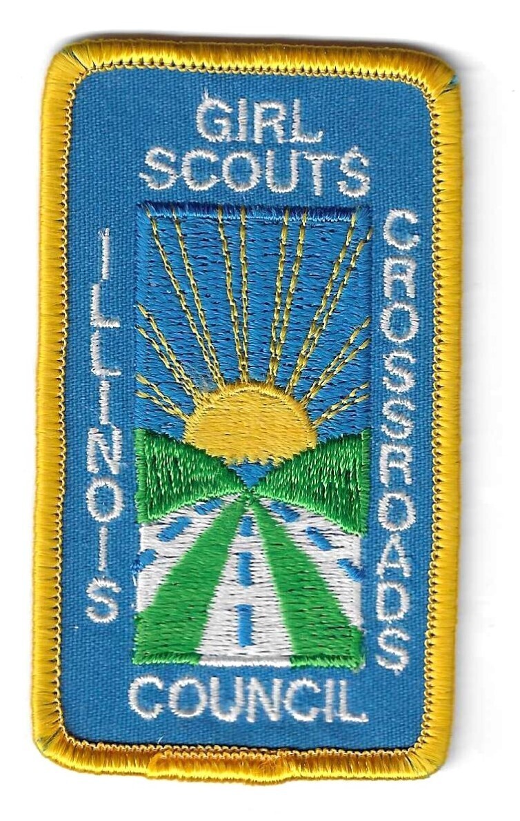 Illinois Crossroads Council (GS) council patch (IL)