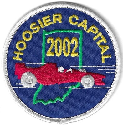 Hoosier Capital 2002 council patch (IN)