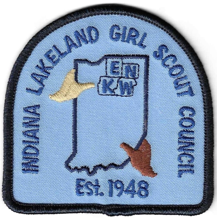 Indiana Lakeland GSCcouncil patch (IN)