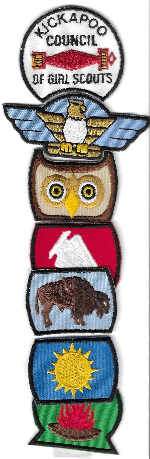 Kickapoo Totem patch  (IL)