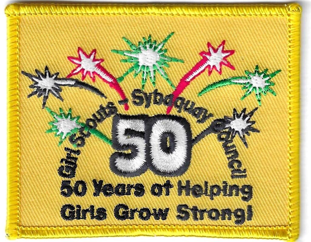 Sybaquay (GS)  50th anniversary council patch (IL)