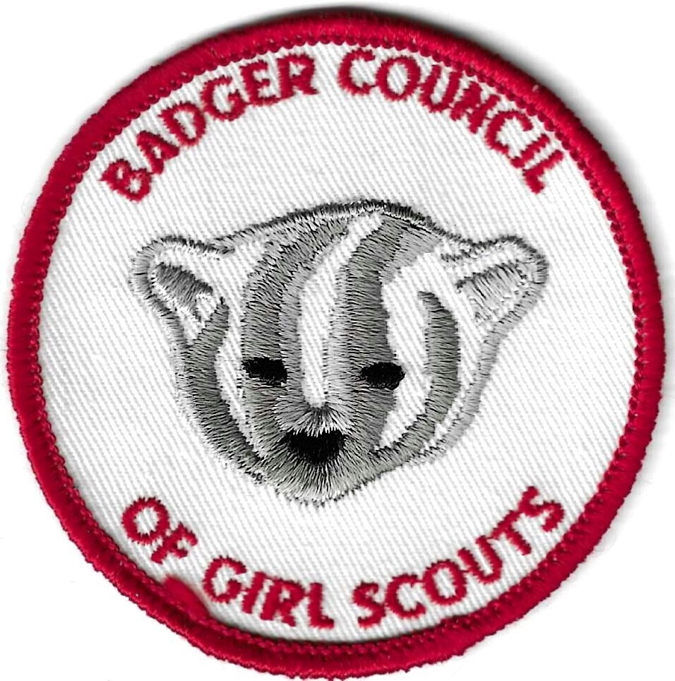 Badger Council of GS council patch (Wisconsin)
