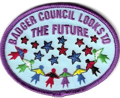 Badger Council (looks to the future) council patch (Wisconsin)