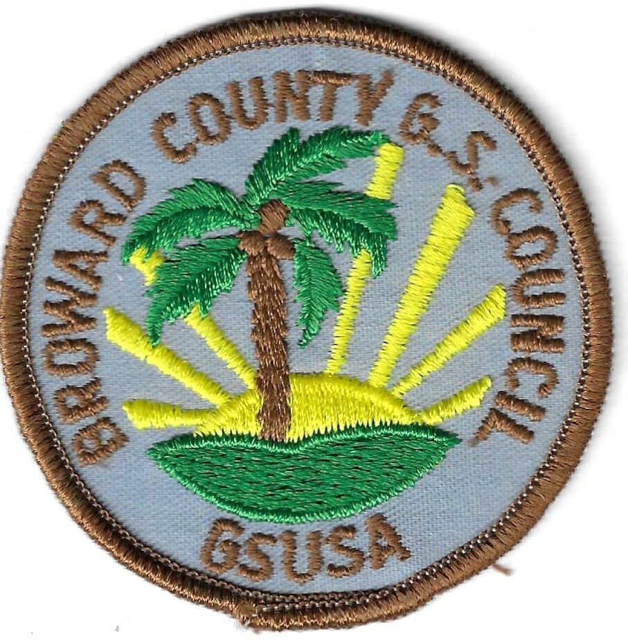 Broward County GSC council patch (Florida)