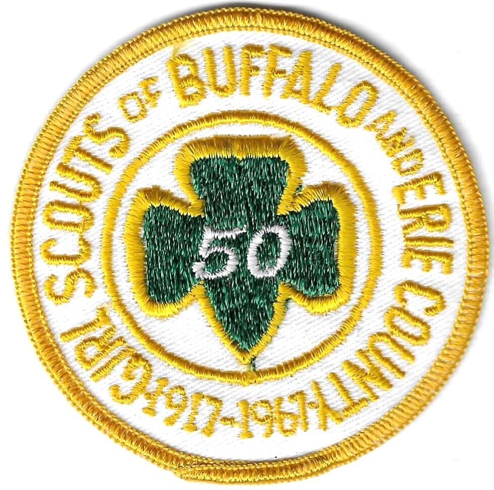 Buffalo & Erie County 50th anniversary council patch (NY)