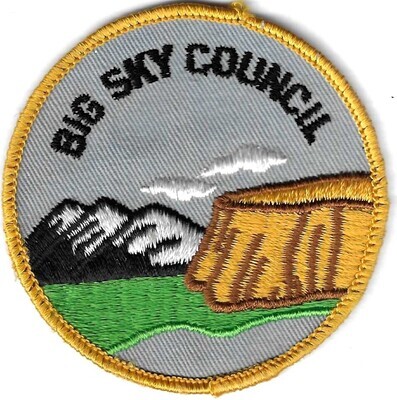 Big Sky Council council patch (Montana)