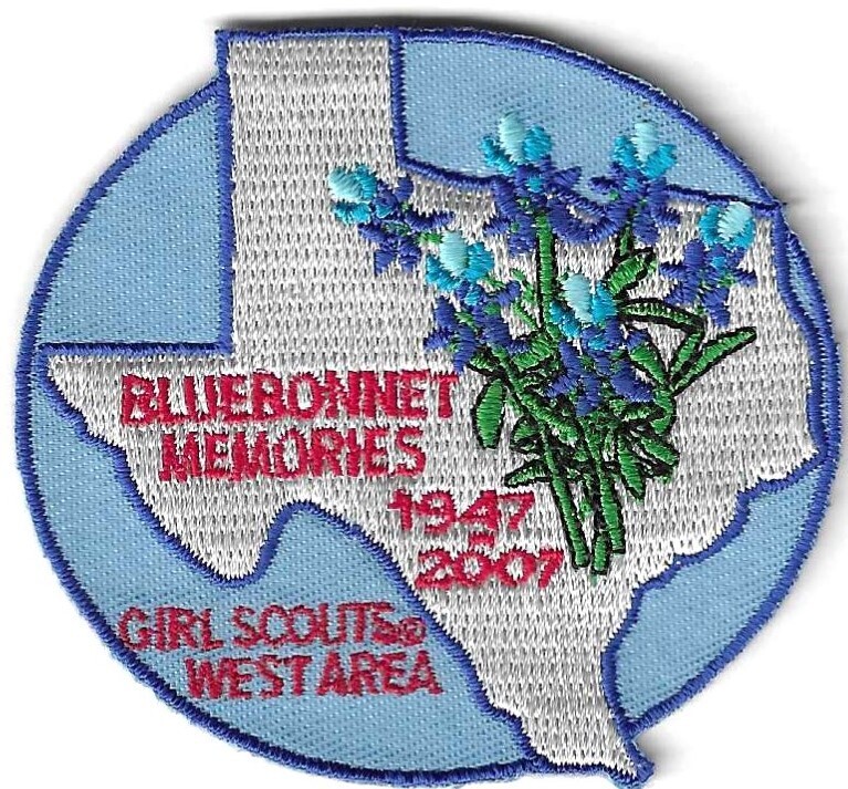 Bluebonnet Council Legacy patch council patch (Texas)