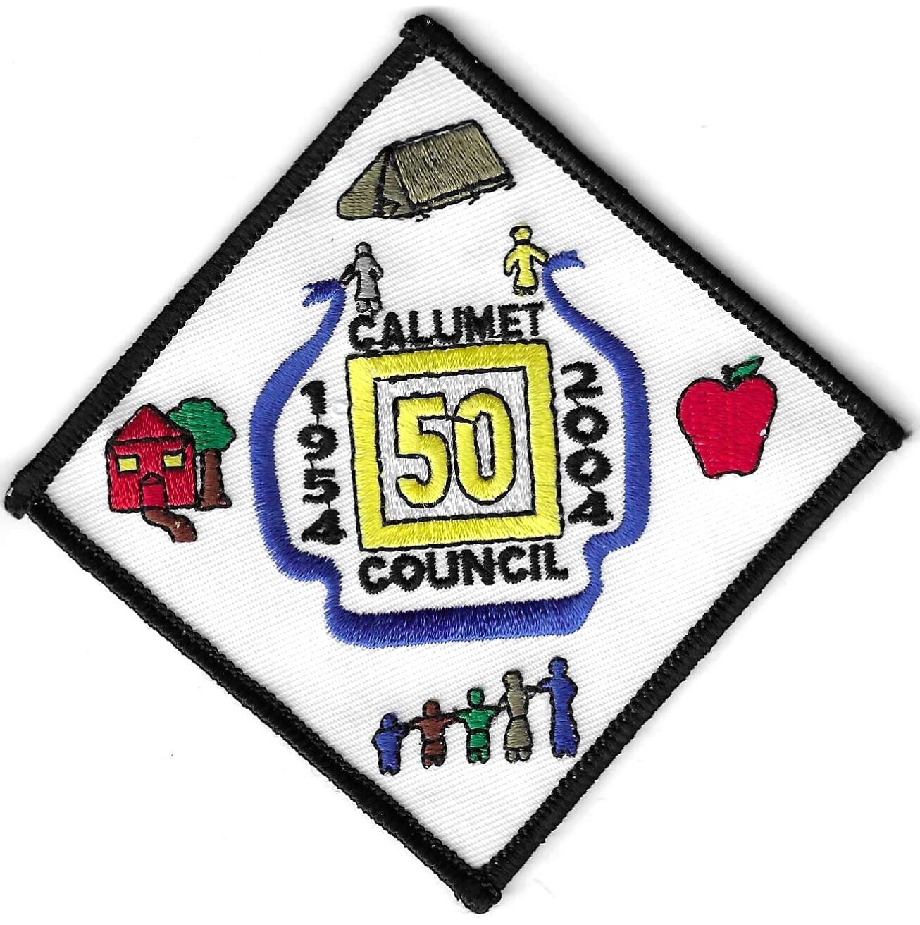 Calumet Council 50th anniversary council patch (Indiana)