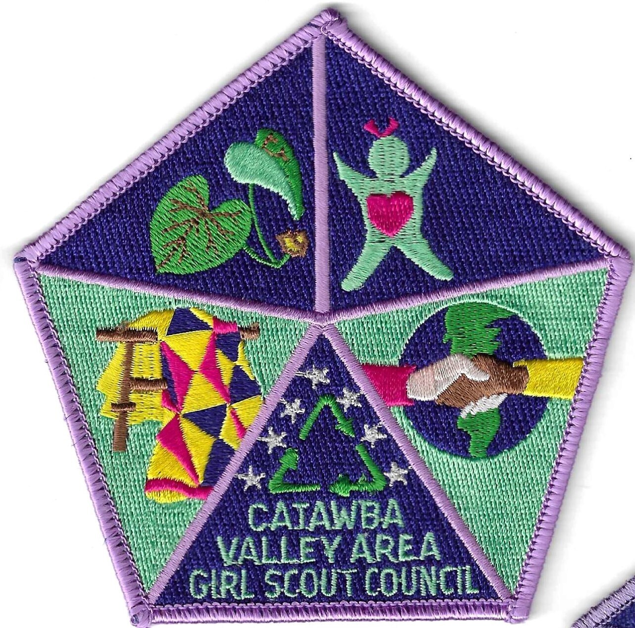 Catawba Valley Area GSC council patch (N Carolina)