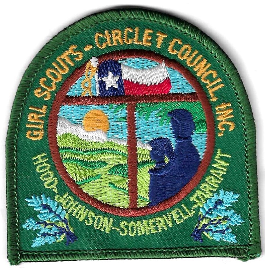 Circle T Council Inc (GS) council patch (Texas)