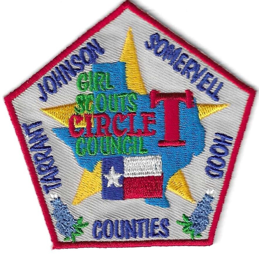 Circle T Council (GS) council patch (Texas)