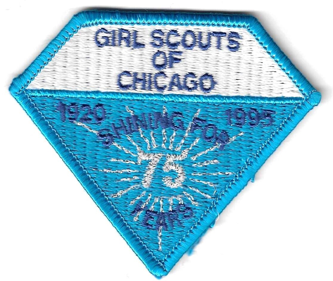 Chicago (GS of) 75th anniversary council patch (IL)