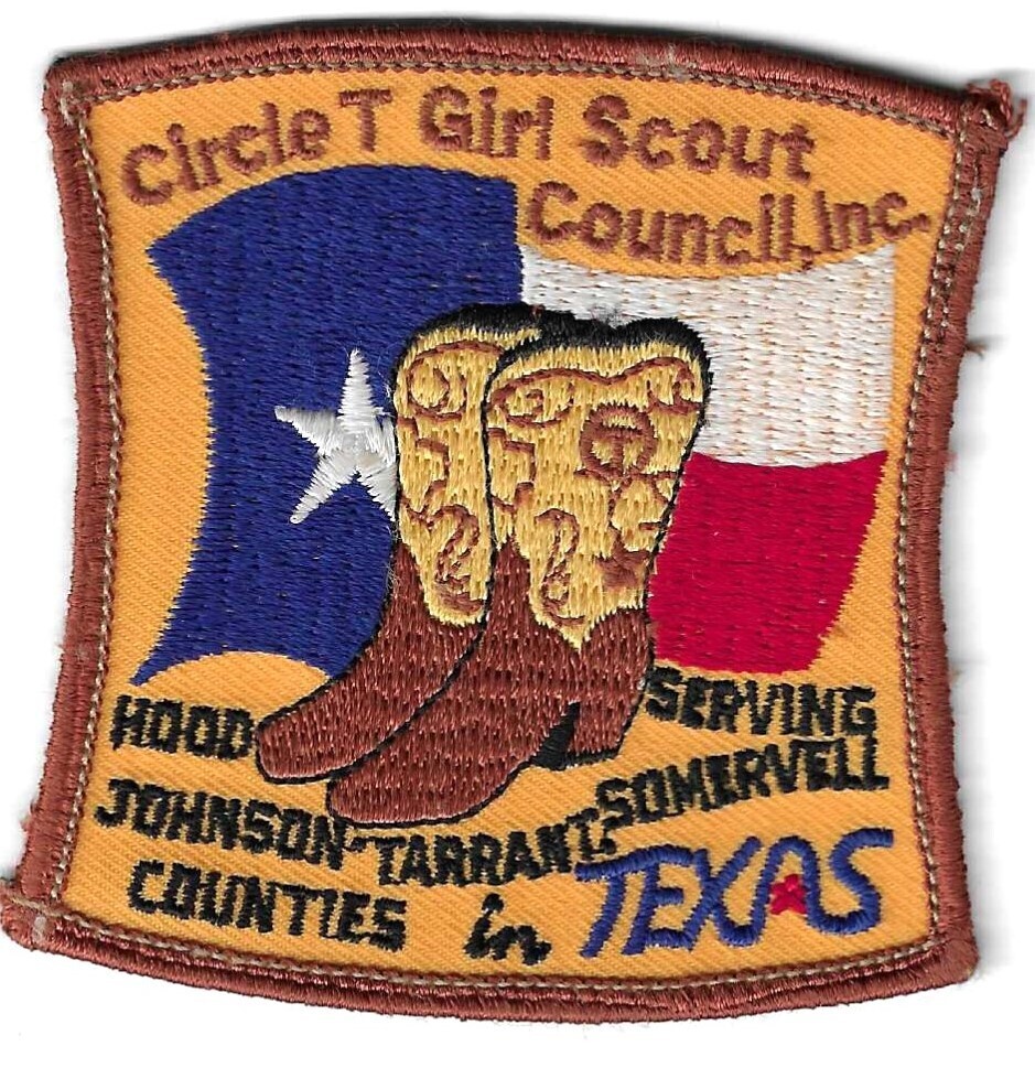 Circle T Council GSC Inc council patch (Texas)