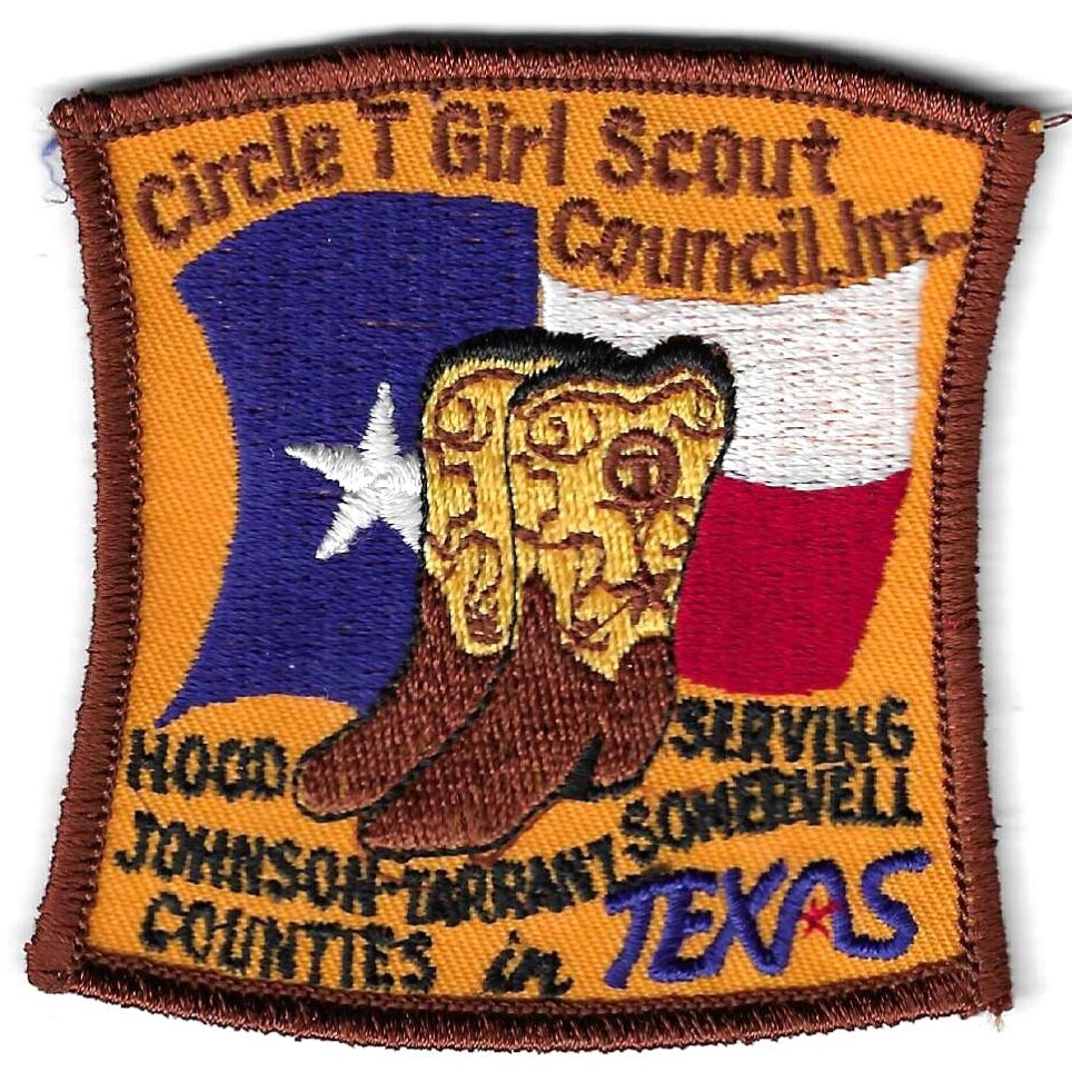 Circle T Council GSC Inc council patch (Texas)