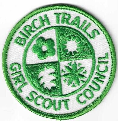 Birch Trails GSC council patch (WI)
