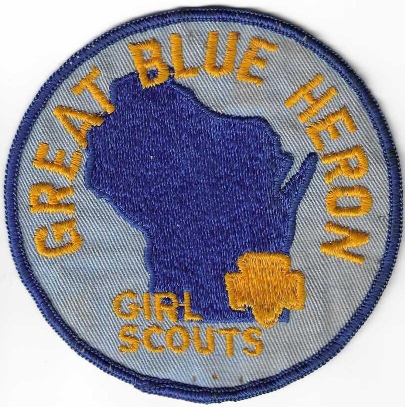 Great Blue Heron GS council patch (WI)
