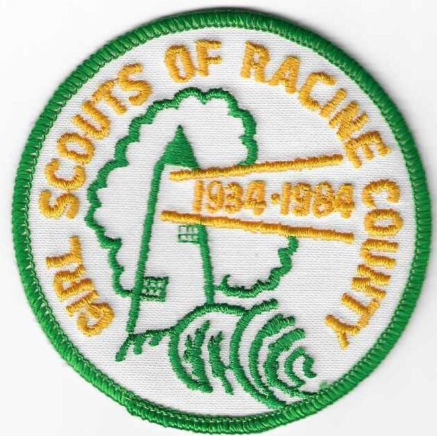 Racine Country 50th anniversary council patch (WI)