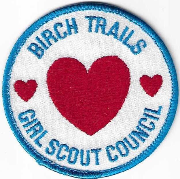 Birch Trails GSC council patch (WI)
