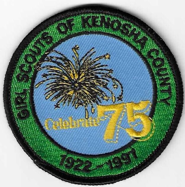 Kenosha County (GS of) 755th anniversary council patch (WI)