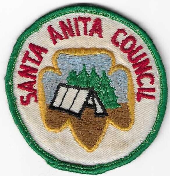 Santa Anita Council council patch (Ca)