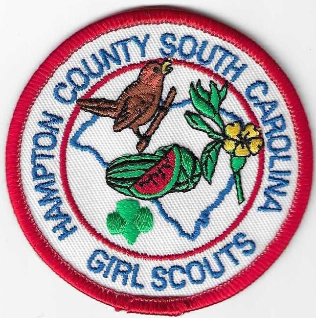 Hampton County GS council patch (SC)
