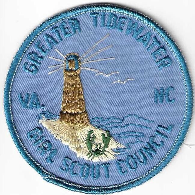 Greater Tidewater GSC council patch (VA/NC)