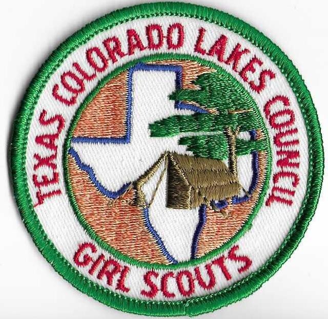 Texas Council Colorado Lakes Council council patch (Tx)