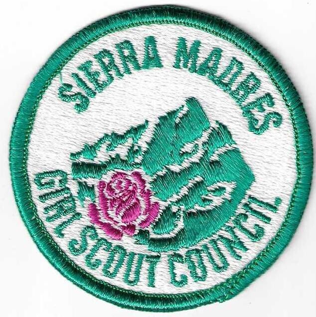 Sierra Madres GSC council patch (CA)