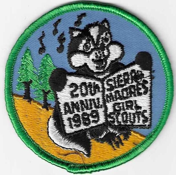 Sierra Madres GSC 20th aniiversary council patch (CA)