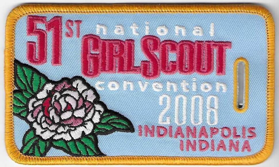 51st Convention Indianapolis Luggage Tag 2008