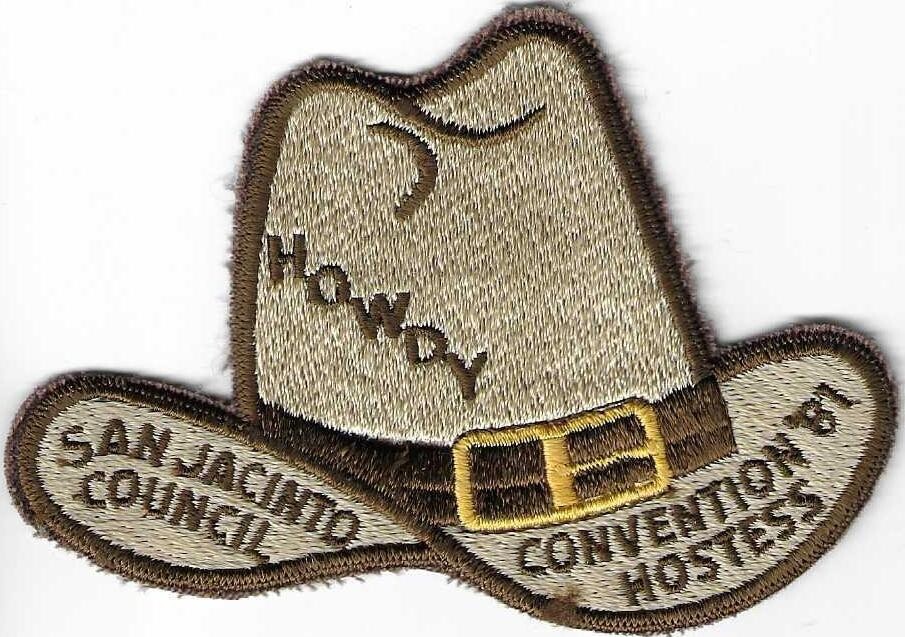 41st Convention Hostess Patch 1981